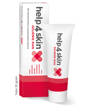 Help 4 skin - Żel hydrokoloidowy przyspieszający gojenie GOJENIE RAN