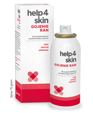 Help 4 skin - Żel hydrokoloidowy przyspieszający gojenie GOJENIE RAN