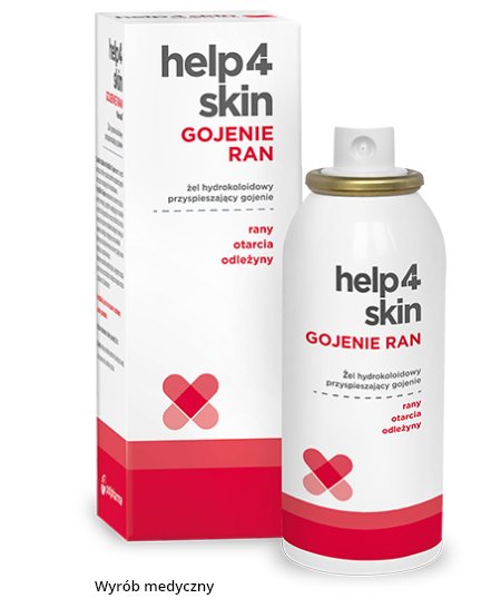 Help4skin - Poczwórna moc gojenia GOJENIE RAN